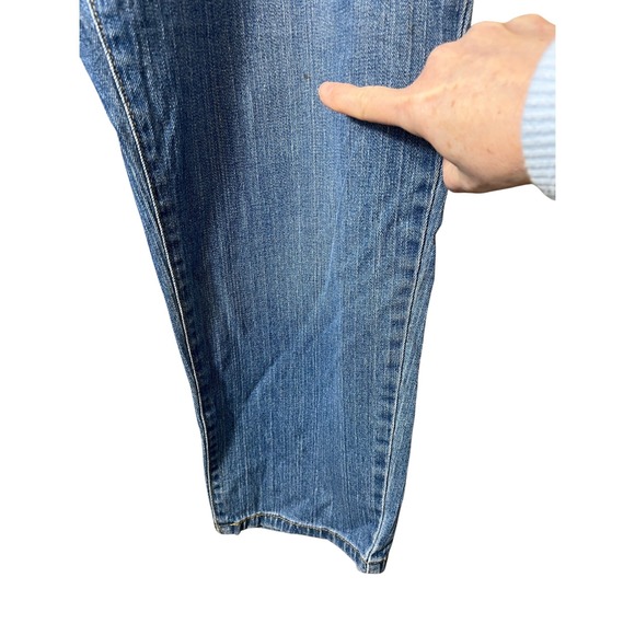 Vintage Levi's Relaxed Tapered‎ 550 Jeans Medium Wash Size 16 Short Casual - Picture 10 of 11